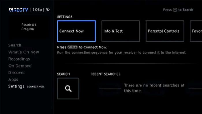 Check Your DirecTV Internet Connection